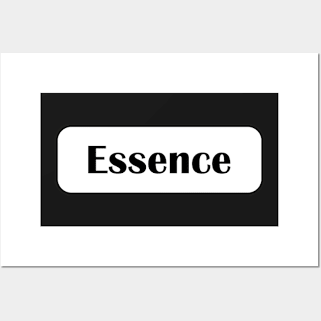 Essence sticker Wall Art by EmeraldWasp